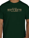 forest green EST. date tee
